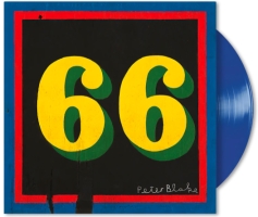 66 -blauw Vinyl-