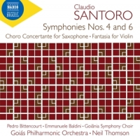 Baldini, Emmanuele Santoro: Symphony No. 4 & 6; Choro Concertante For Saxo