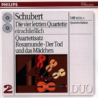 Schubert, Franz Last Four Quartets