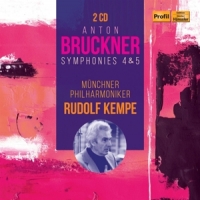 Munchner Philharmoniker / Rudolf Kempe Bruckner: Symphonies 4 & 5