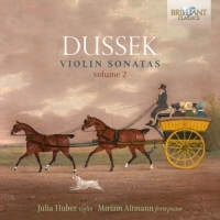 Julia Huber Dussek: Violin Sonatas, Vol. 2