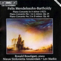 Mendelssohn-bartholdy, F. Concerto In A Minor