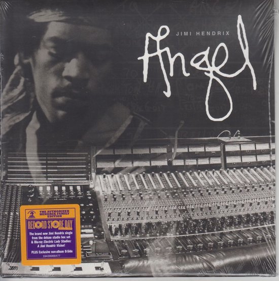 Hendrix, Jimi Angel B/w Message To Love -coloured-